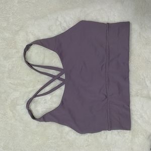 Lululemon athletic workout long sports bra sz 6
